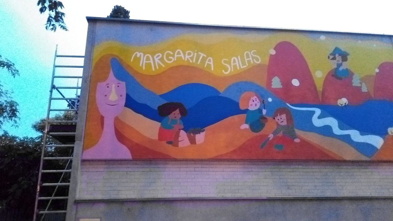 Mural de la Escuela Infantil Margarita Sala